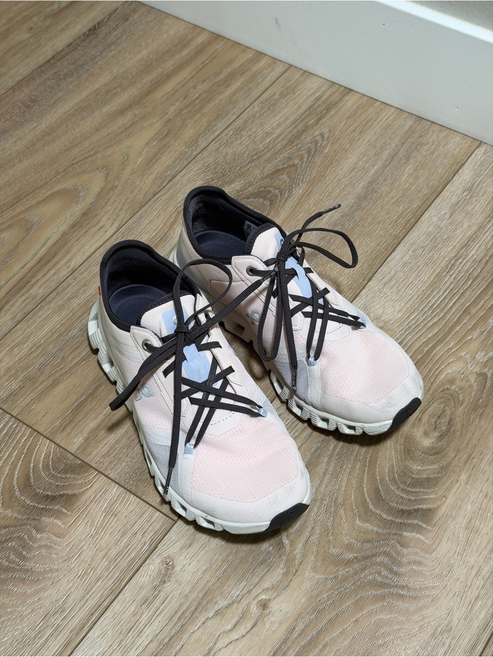 On Cloud X 3 AD Light Pink Women's Athletic Sneakers - Running Shoes